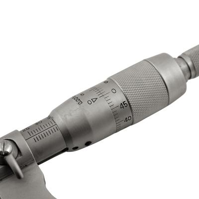 Mikrometerskrue 50-75x0,001 mm med parallaxefri nonius aflæsning